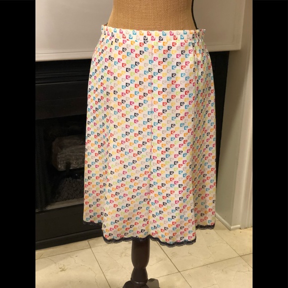 VTG PIERRE CARDIN A-LINE SKIRT - Picture 1 of 4